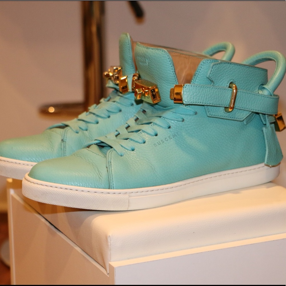 Mens Buscemi Alice Clip High-Top Sneakers size 44 (11)